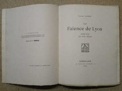 La faïence de Lyon, deuxième époque : le XVIIIe siècle.