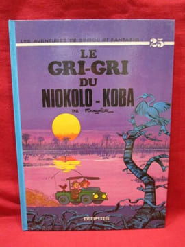 Spirou et Fantasio tome 25, le Gri-Gri du Nikolo-Koba, (dédicacé).. FOURNIER