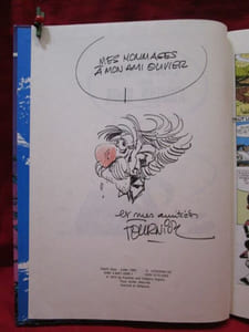Spirou et Fantasio tome 25, le Gri-Gri du Nikolo-Koba, (dédicacé).
