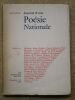 Journal d'une poésie nationale.. ARAGON / GUILLEVIC / PICHETTE Henri / BAISSETTE Gaston / DESCAMPS Pierre / ROUSSELOT J. / MELEZE Josette / ROUBAUD ...