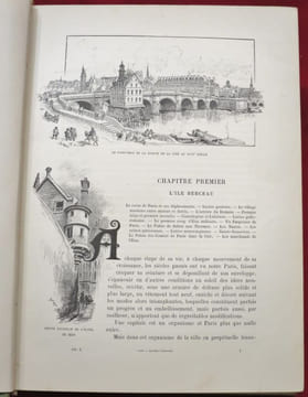 Paris de Siècle en Siècle. Textes, Dessins et Lithographies par A. ROBIDA.. ROBIDA, Albert