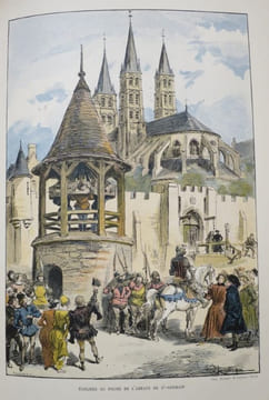 Paris de Siècle en Siècle. Textes, Dessins et Lithographies par A. ROBIDA.. ROBIDA, Albert