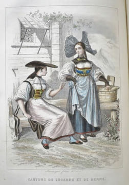 VOYAGE pittoresque EN SUISSE, en Savoie et sur les Alpes, par Emile Bégin. Illustrations de MM. Rouargue Frères.. Bégin, Emile.