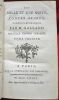 Les Mille et Une Nuits, Contes Arabes, traduits en François par M. GALLAND. Nouvelle Edition corrigée (6 volumes).. 