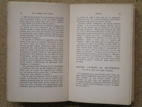 Les cahiers d'un clerc (1936-1949).. BENDA Julien