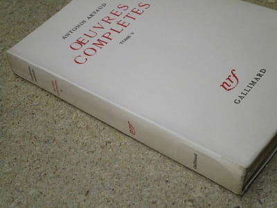 Oeuvres complètes V : autour du théâtre et son double et des Cenci.