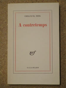 A contretemps.