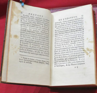 L'Eloge de la Folie. Traduit du latin d'Erasme par M. Gueudeville. Nouvelle édition revûe & corrigée sur le Texte de l'Edition de Bâle, et ornée de ...