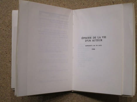 La belle vie. Suivi de Episode de la vie d'un auteur.. ANOUILH Jean