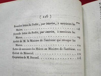 MEMOIRES, Correspondances, Pièces et autres Documents sur LES AFFAIRES DE LYON. 