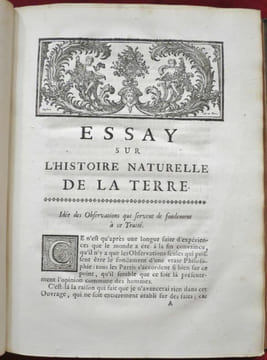 Géographie Physique, ou Essay sur l'Histoire Naturelle DE LA TERRE, Traduit de l'Anglois, de Monsieur Wodward, par M. NOGUEZ, Docteur en Médecine : ...