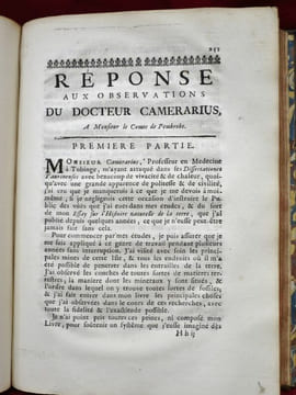 Géographie Physique, ou Essay sur l'Histoire Naturelle DE LA TERRE, Traduit de l'Anglois, de Monsieur Wodward, par M. NOGUEZ, Docteur en Médecine : ...