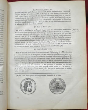Recueil de toutes les Délibérations importantes prises depuis 1763 par le Bureau d'Administration du Collège de Louis-le-Grand et des Collèges y ...