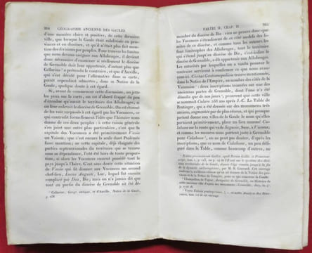 Géographie ancienne historique et comparée des Gaules Cisalpine et Transalpine, suivie de l'Analyse Géographique des itinéraires anciens et ...