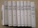 Bulletin de l'"Association nationale des collectionneurs et amateurs d'horlogerie ancienne" (9 volumes - 59 numéros).. COLLECTIF (édité par ...