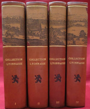 Collection Lyonnaise N° 2 au N° 11 (4 volumes ). Volume I : N° 2 : Destruction de l'Eglise de St-Just, du Cloitre et de partie du Faubourg par les ...
