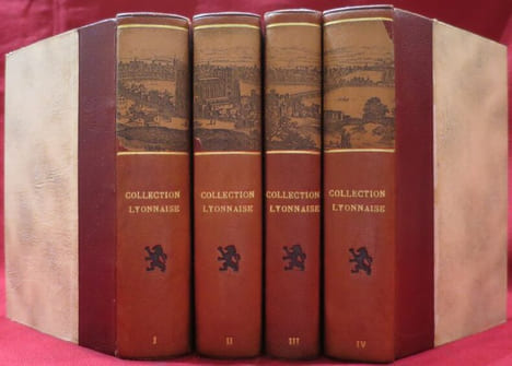Collection Lyonnaise N° 2 au N° 11 (4 volumes ). Volume I : N° 2 : Destruction de l'Eglise de St-Just, du Cloitre et de partie du Faubourg par les ...