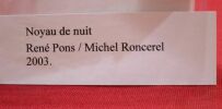 Noyau de nuit. Gravures de Michel Roncerel.. PONS, René - RONCEREL, Michel.
