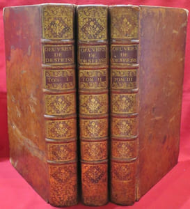 LES OEUVRES DE M. ANTOINE D'ESPEISSES, AVOCAT ET JURICONSULTE DE MONTPELLIER ; où toutes les plus importantes matières du Droit Romain sont méthodiquement expliquées & accommodées au Droit françois. Confirmées par les Arrêts des Cours Souveraines, & enrichies des plus utiles Doctrines des Auteurs anciens & modernes Nouvelle Edition, Revue, Corrigée, & très-considérablement augmentée Par Me Guy du Rousseaud de la Combe, Avocat au Parlement de Paris. I. Des contrats propres et impropres, leurs accessoires, exécution et dissolution.II. Des successions testamentaires et ab-intestat. Pratique civile. Pratique criminelle.III. Des droits seigneuriaux, des tailles et autres impositions. Des bénéfices ecclésiastiques. (3 volumes).
