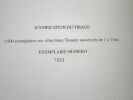 Oeuvre Romanesque. Tome I : L'écume des jours, avec 7 aquarelles de TOPOR - L'arrache-coeur, avec 12 aquarelles de André FRANCOIS, -  Tome II : ...
