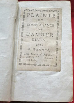 Plainte et Complaisance de l'Amour divin. //-  Emblèmes de l'Amour divin.. [Otto van Veen, dit Otto Venius ou Otto Vaenius]