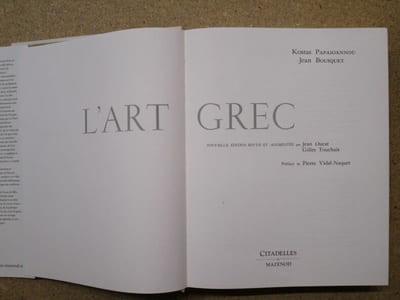 L'art grec.