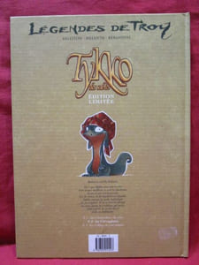 Tykko des Sables, tome 2, la cité engloutie (edition Noir & Blanc, dédicacé).