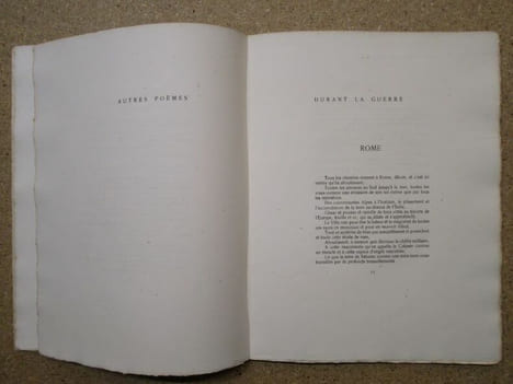 Autres poëmes durant la guerre.. CLAUDEL Paul