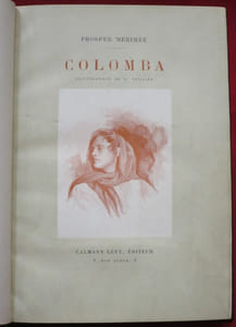 COLOMBA. Illustrations de G. Vuillier.