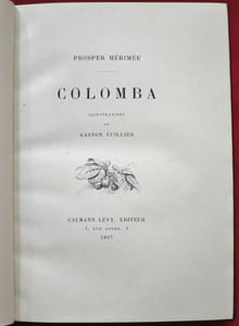 COLOMBA. Illustrations de G. Vuillier.
