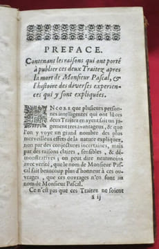 Traitez de l'équilibre des liqueurs et de la pesanteur de la masse de l'air, contenant l'explication des causes de divers effets de la nature, qui ...