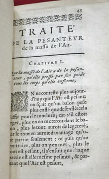 Traitez de l'équilibre des liqueurs et de la pesanteur de la masse de l'air, contenant l'explication des causes de divers effets de la nature, qui ...