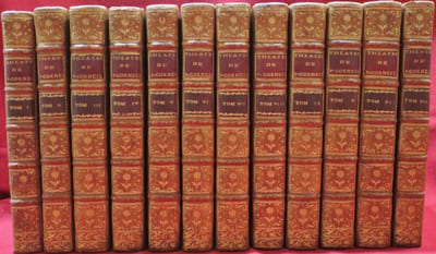 Théâtre de P. CORNEILLE, Avec des Commentaires, et autres morceaux intéressans (intéressants) (12 volumes).