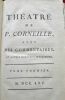 Théâtre de P. CORNEILLE, Avec des Commentaires, et autres morceaux intéressans (intéressants) (12 volumes).. CORNEILLE, Pierre (le Grand Corneille ou ...