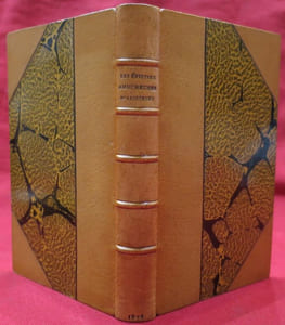 Les épistres Amoureuses d'Aristenet tournées de Grec en François par Cyre Foucault, sieur de la Coudrière, avec L'Image du vray Amant, discours tiré de Platon. Réimprimé sur la première édition (Poictiers, 1597). Notice par A.P. Malassis.