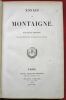 Essais de MONTAIGNE, Nouvelle Edition, collationnée sur les meilleurs Textes.. MONTAIGNE, Michel.
