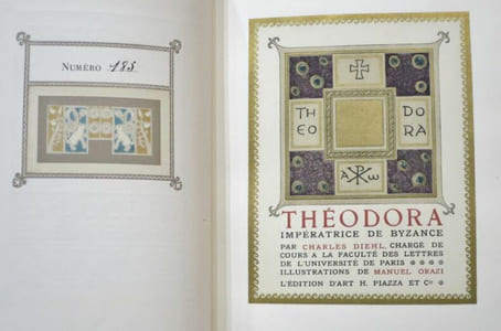 Théodora Impératrice de Byzance. Par Charles DIEHL, chargé de cours à la Faculté de Lettres de l'Université de Paris. Illustrations de Manuel ORAZI.