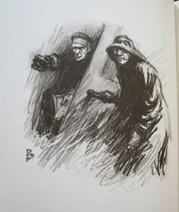 La Nuit en mer. Lithographies de Charles Fouqueray.