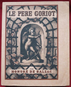 Le Père Goriot. Par H. DE BALZAC. Dessins et gravures de Cosyns.