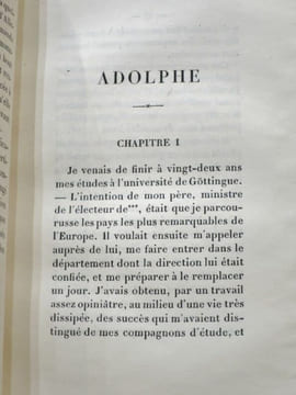 Adolphe. Portrait gravé par courboin d'après Desmarais. Préface par Paul Bourget.. CONSTANT, Benjamin - COURBOIN - DESMARAIS.