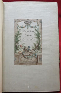 Zélis au Bain, poëme en quatre Chants. Edition ornée de Figures par Eisen. . PEZAY, Le Marquis de - Eisen, Charles .