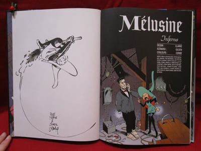 Mélusine, tome 3, Inferno (dédicacé).