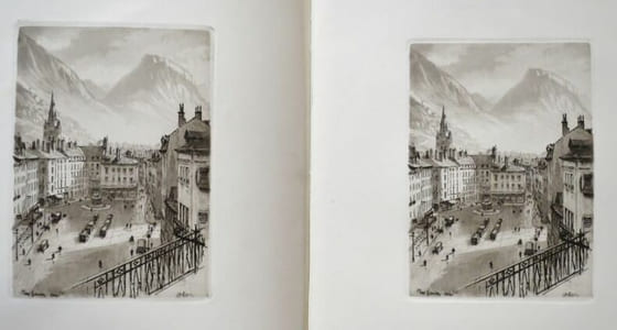Si Stendhal revenait. Eaux-fortes et Dessins de Joanny Drevet.