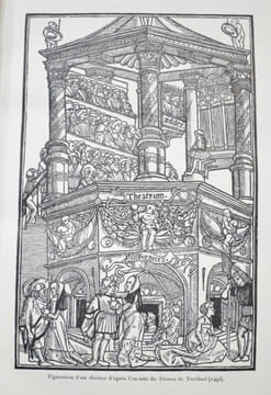 Essai sur l'Histoire du Théâtre. La mise en scène, Le décor, Le costume, L'architecture, L'éclairage, L'hygiène. Par Germain Bapst. Ouvrage orné de ...