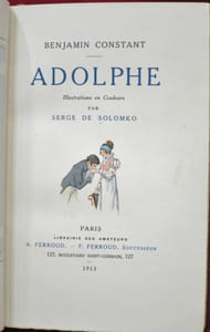Adolphe. Illustrations en couleurs par Serge de Solomko.