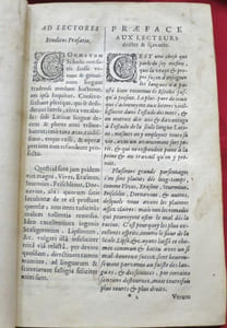 Janua linguarum reserata Cum Graeca versione Theodori Simonii holsati, Innumeris in loicis emendata à Stephano Curcellaeo, Qui etiam Gallicam novam adjunxit.