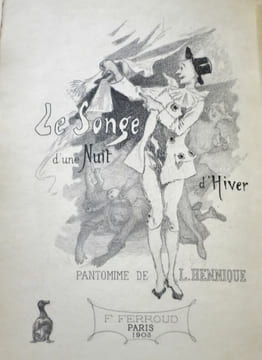 Le Songe d'une Nuit d'Hiver. Pantomime inédite. Dix Compositions de Jules Chéret gravées à l'eau forte par Bracquemond.. HENNIQUE, Léon - Chéret, ...