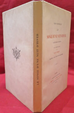 Le Songe d'une Nuit d'Hiver. Pantomime inédite. Dix Compositions de Jules Chéret gravées à l'eau forte par Bracquemond.. HENNIQUE, Léon - Chéret, ...