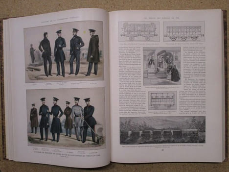 Les chemins de fer (Histoire de la locomotion terrestre I).. DOLLFUS Charles / DE GEOFFROY Edgar