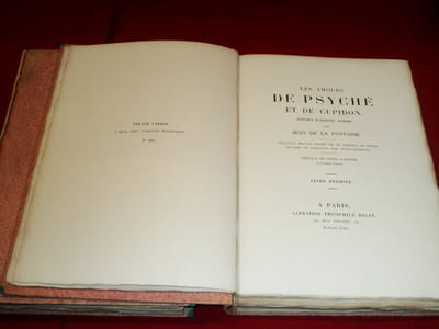 Les Amours de Psyché et de Cupidon, suivies d'Adonis, Poëme. Nouvelle édition ornée de 26 figures de Borel gravées en couleurs par Vigna-Vigneron.